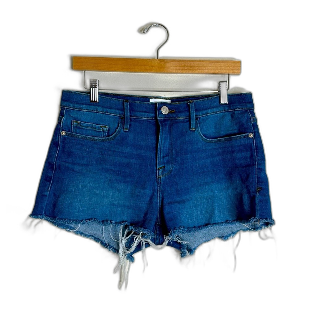 Frame Le cutoff ladies denim shorts size 29 cute